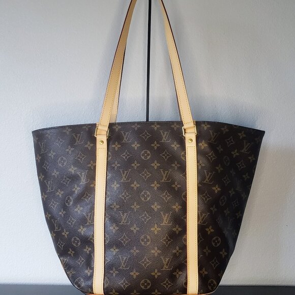 Louis Vuitton Sac Shopping Tote - Vintage Monogram w/ Replaced Handles from LV - Picture 1 of 17